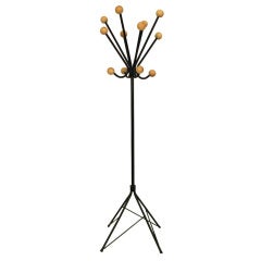 French Art Deco Coat 
Hat Stand