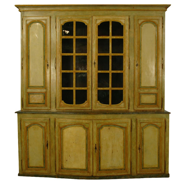 French 19th Century Bibliotheque/Buffet Deux Corps