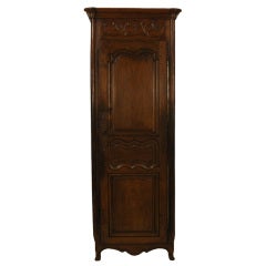 Used French 19th Century Fruit Wood Livery Cupboard