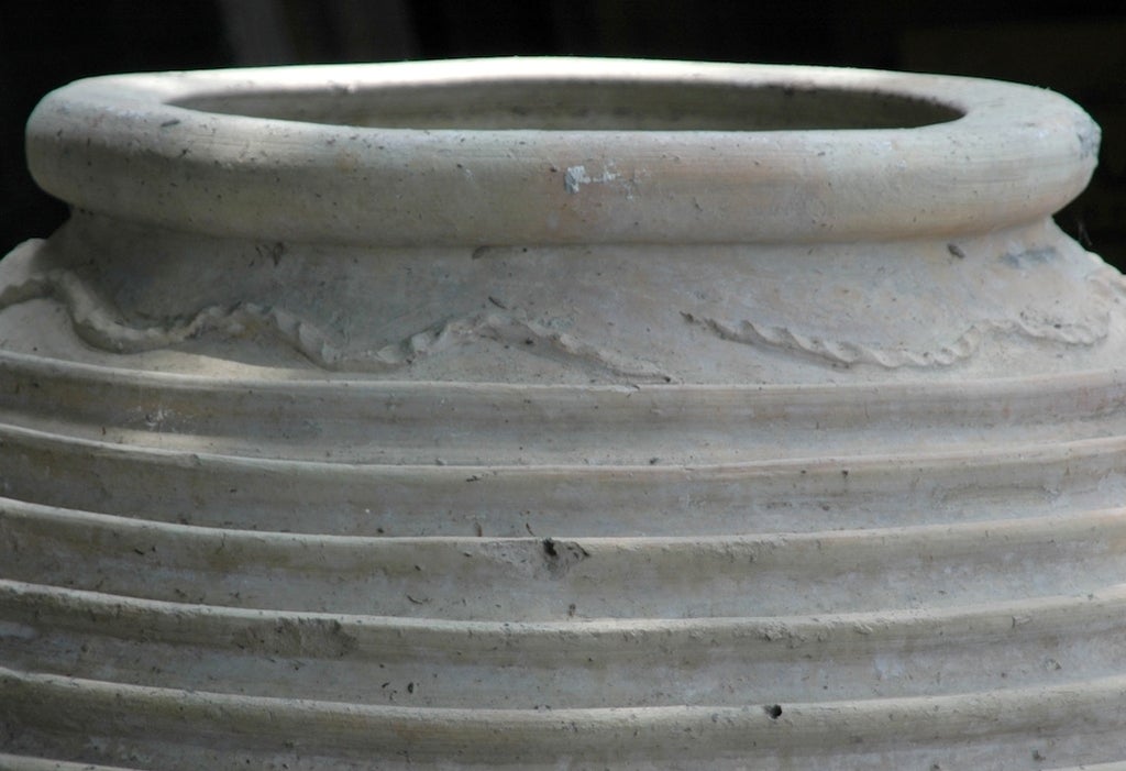Greek 19th Century Terra Cotta Olive Jar