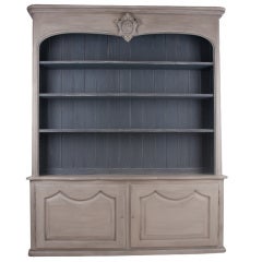 French Style Painted Bibliotheque