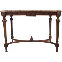 French 19th C Louis XVI Style Center Table