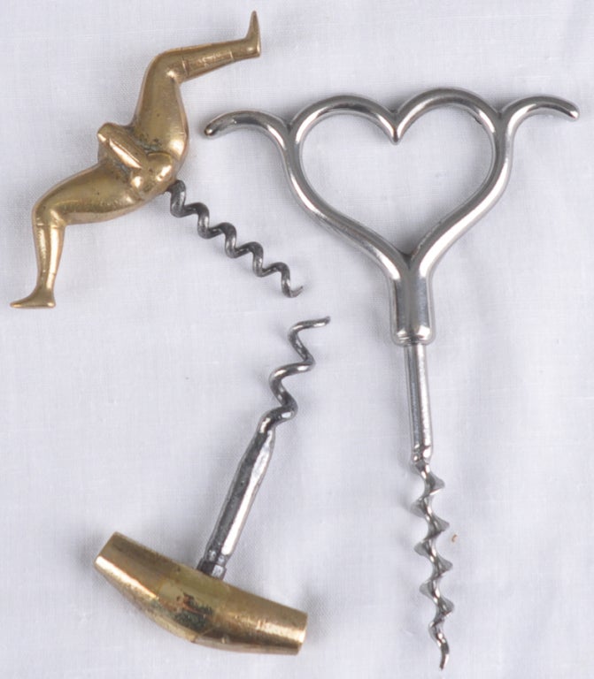 Metal French Erotic Corkscrew Collection