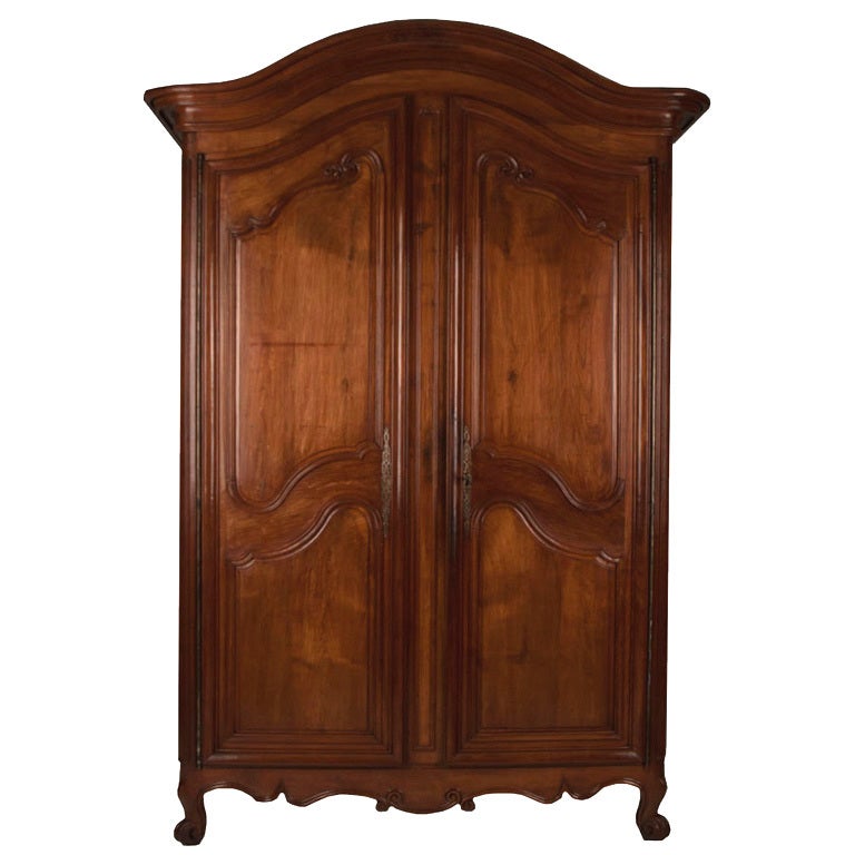 French 19th Century Large Cherry Armoire