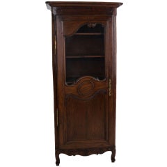 French 19th Century Oak Livery Cupboard