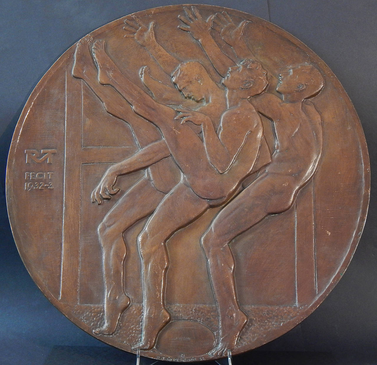 Perhaps the greatest masterpiece ever created by Robert Tait McKenzie, widely considered the finest sculptor of athletes in the 1920s and 1930s, 