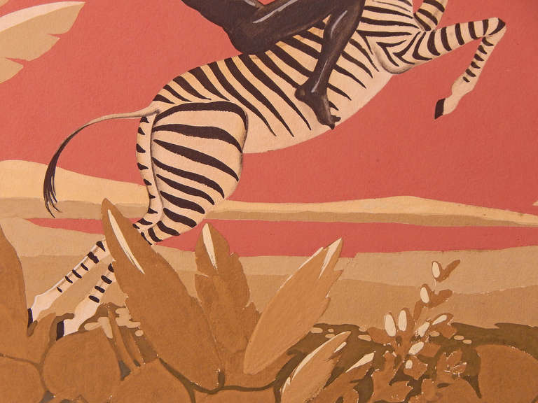 zebra naked
