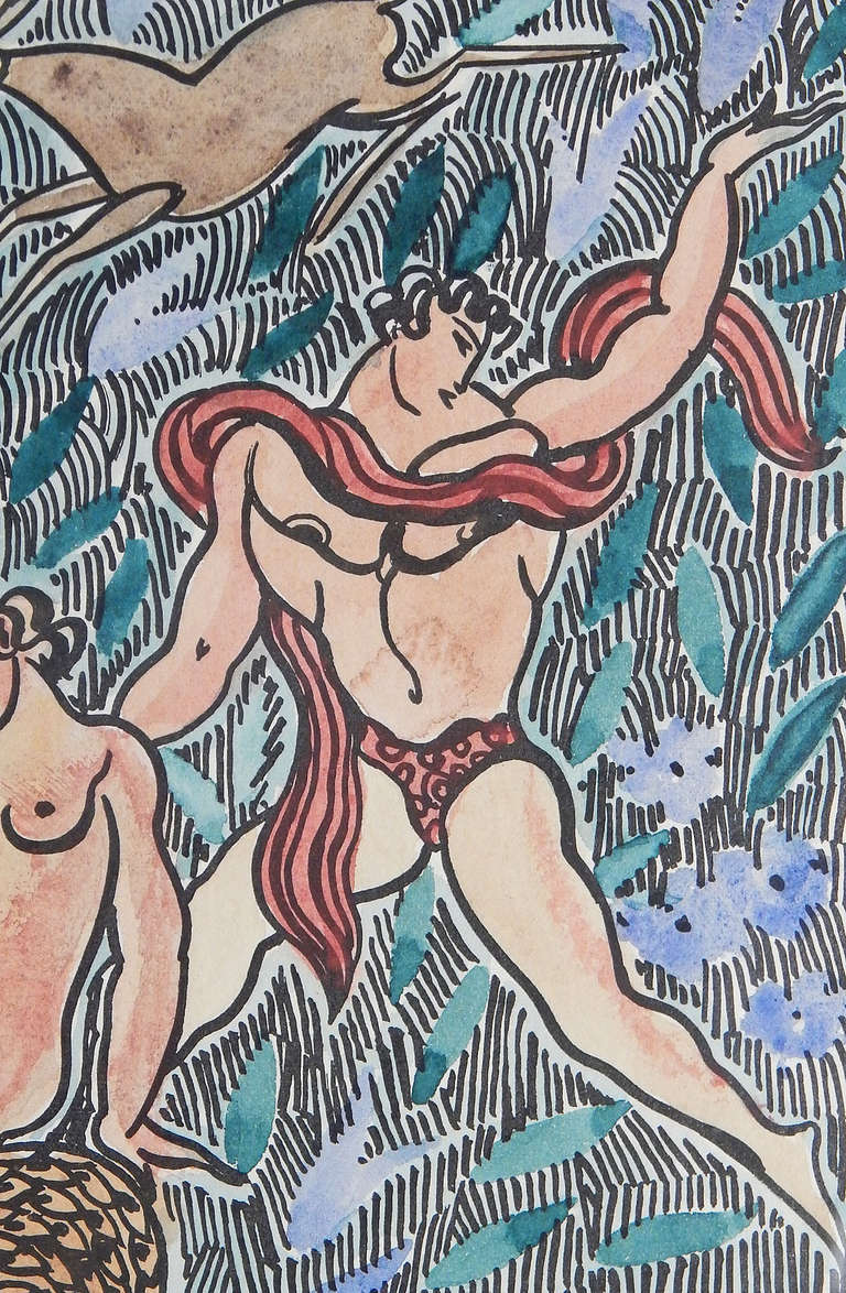 naked merman