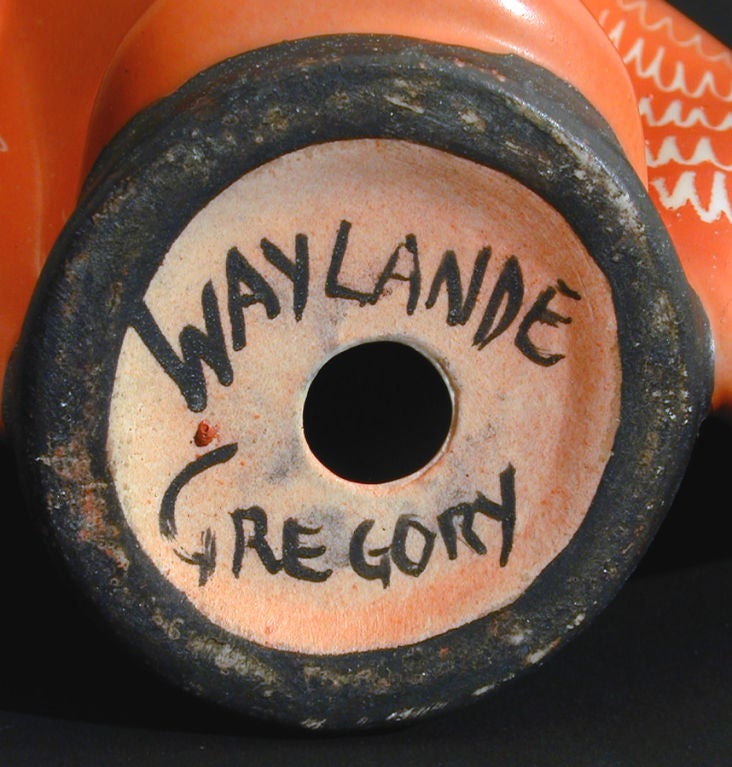 Rare, Brilliantly-Glazed Toucan by Waylande Gregory, 1950s In Excellent Condition In Philadelphia, PA