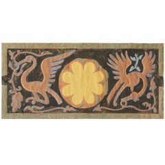 Fregio con uccelli esotici, dipinto decorativo Art Decor di Dunbar Beck