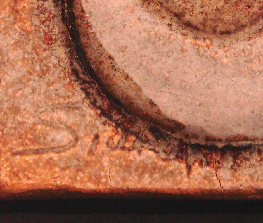 Dänische Steingutplakette aus der Mitte des Jahrhunderts mit weiblichem Akt (Terrakotta) im Angebot