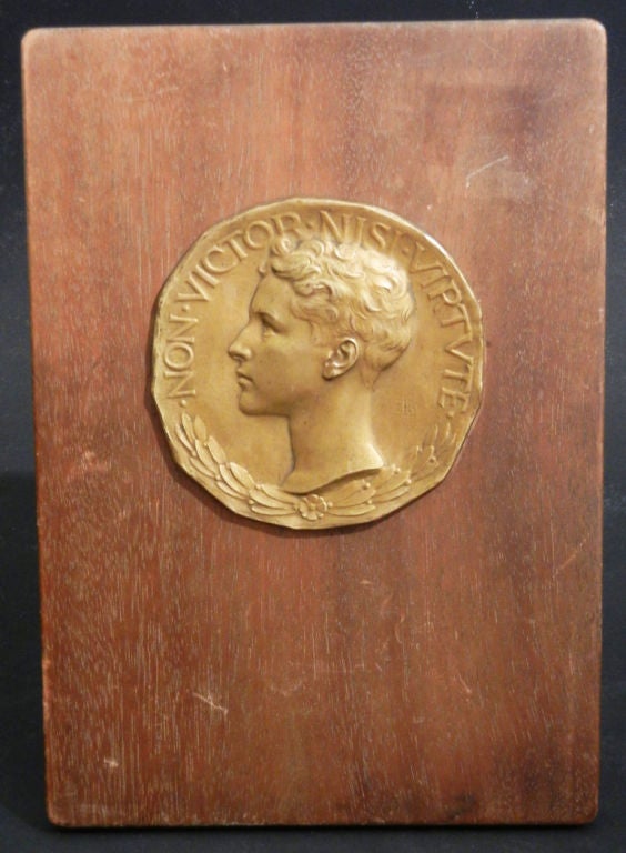 "No Victory Without Courage, " Sculptural Panel by Longman