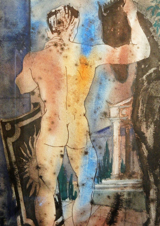 "Nude Centurion with Horse and Shield" by Jackson, 1959