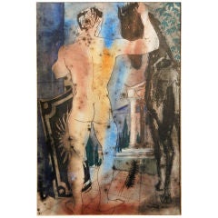 "Nude Centurion with Horse and Shield" by Jackson, 1959