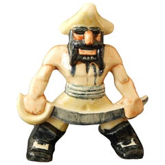 "Pirate with Cutlass, " Early Sculpture by Walter Inglis Anderson for Shearwater