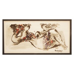 „Mutter und Kind“, charmantes Werk von Chaim Gross, 1961