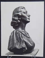 "Katharine Cornell as Juliet, " E. Smith Photograph of Sculpture by Barthé