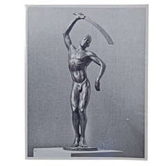 "Benga," Important Photograph of Barthe Sculpture by M. Smith 10