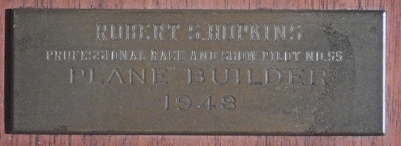 Goodyear Plakette für Trophäenrennen, National Air Races, 1948, mit Chambellan-Medaille (amerikanisch) im Angebot