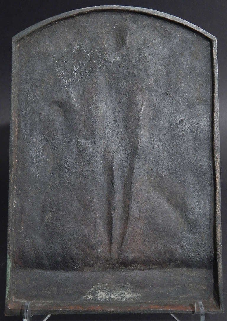 20ième siècle Plaque en bronze Art Déco suédois « Arts and Abundance » en vente