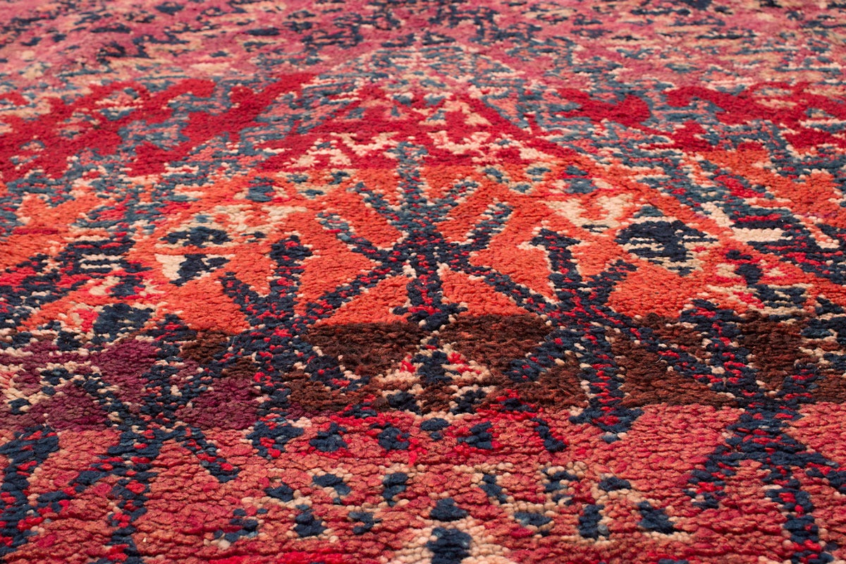 Mid-17th Century Vintage Moroccan Berber Rug