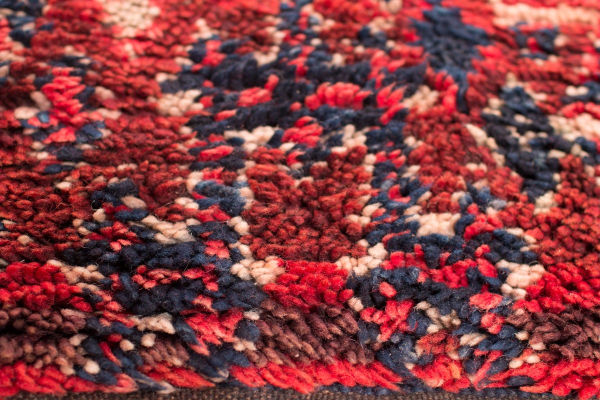 Wool Vintage Moroccan Berber Rug