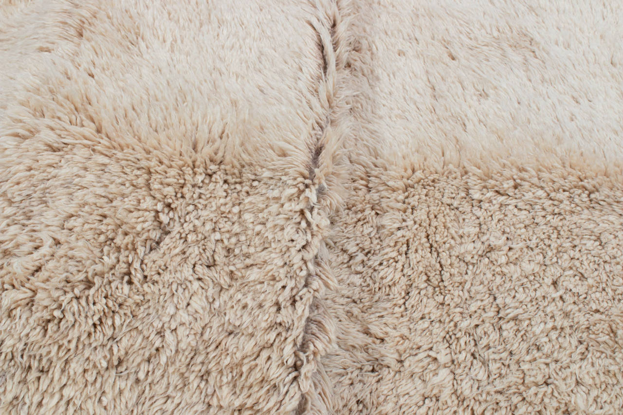 Mid-20th Century Vintage Moroccan Berber Rug