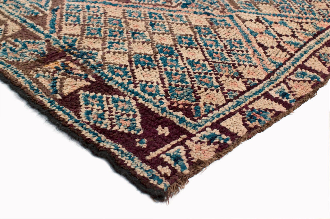 African Antique Moroccan Rug