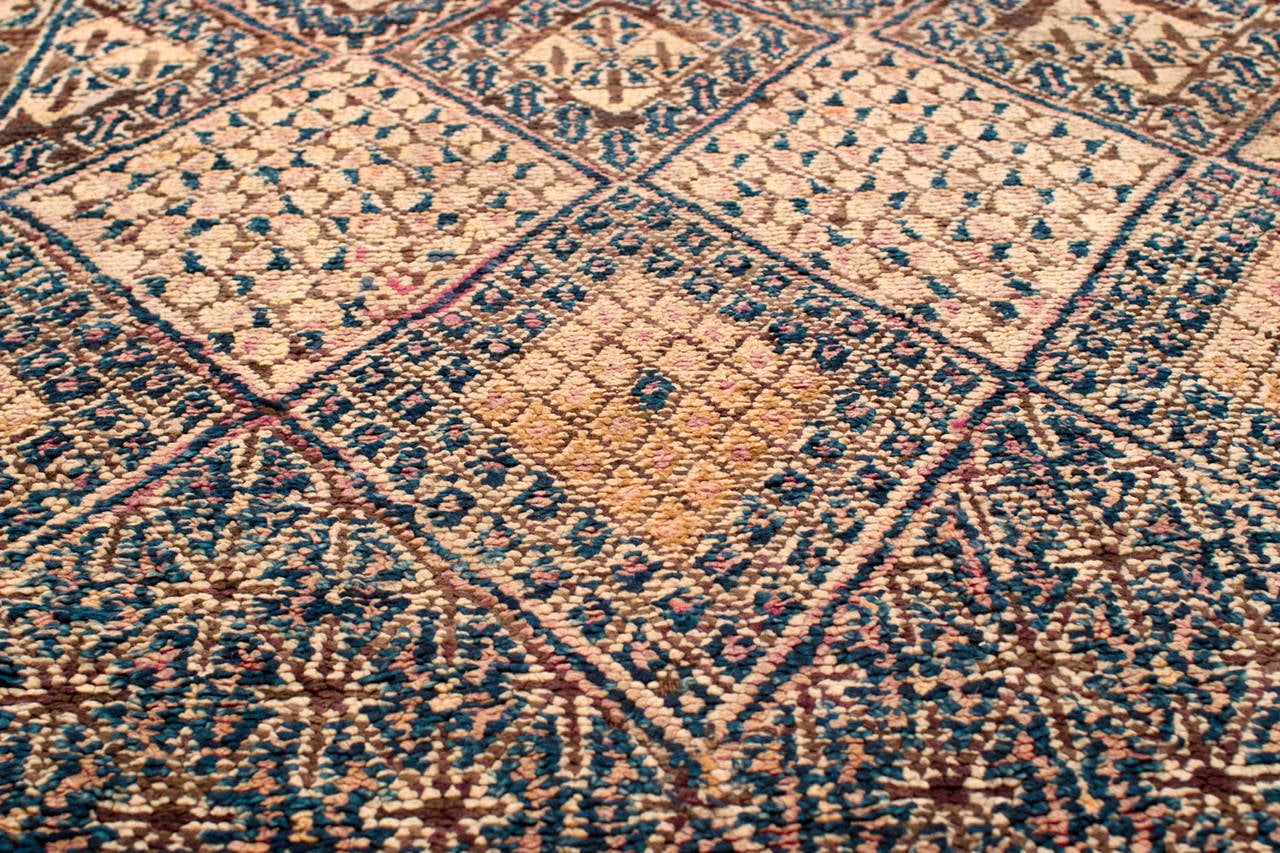 Early 20th Century Antique Moroccan Rug