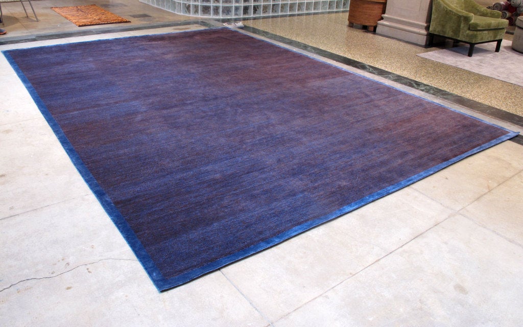 Twill with Blue Border