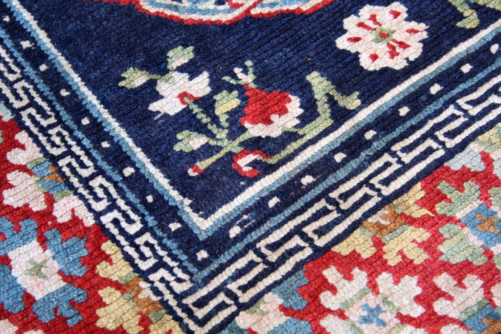 Antique Tibetan Saddle Carpet 1