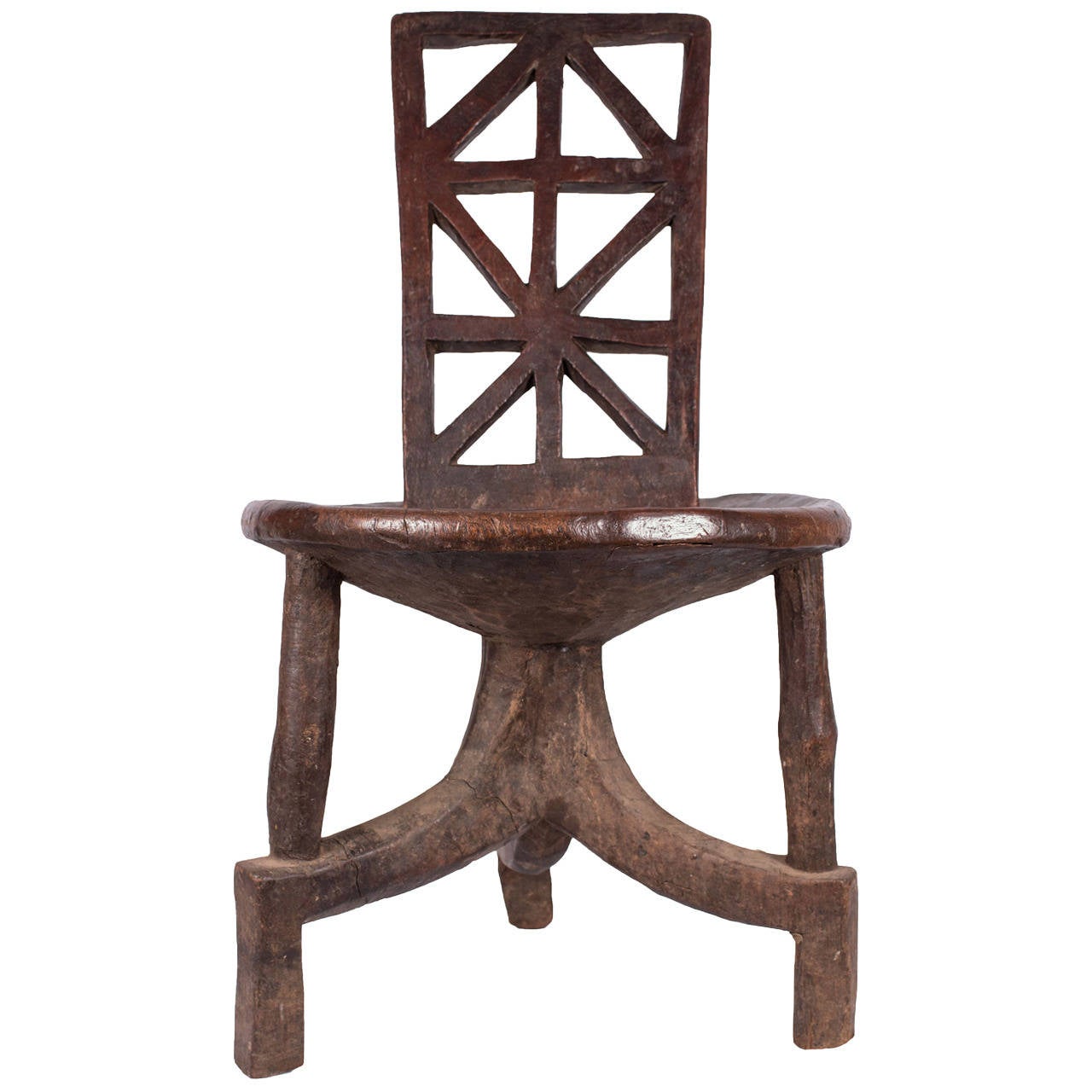 Ethiopian Chair at 1stdibs