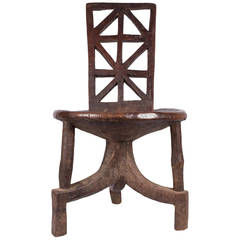 Antique Ethiopian Chair