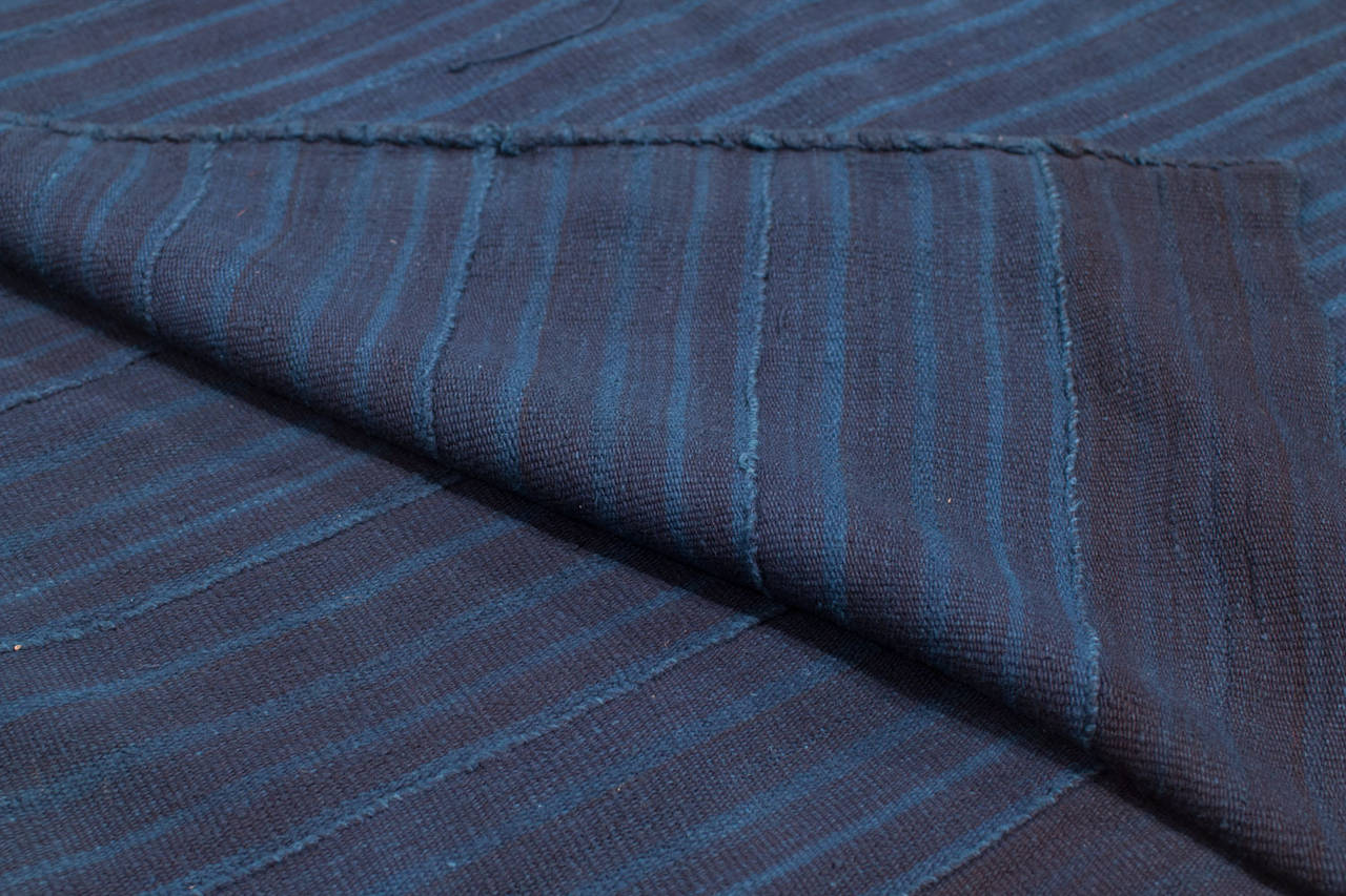 Tribal African Indigo Textile