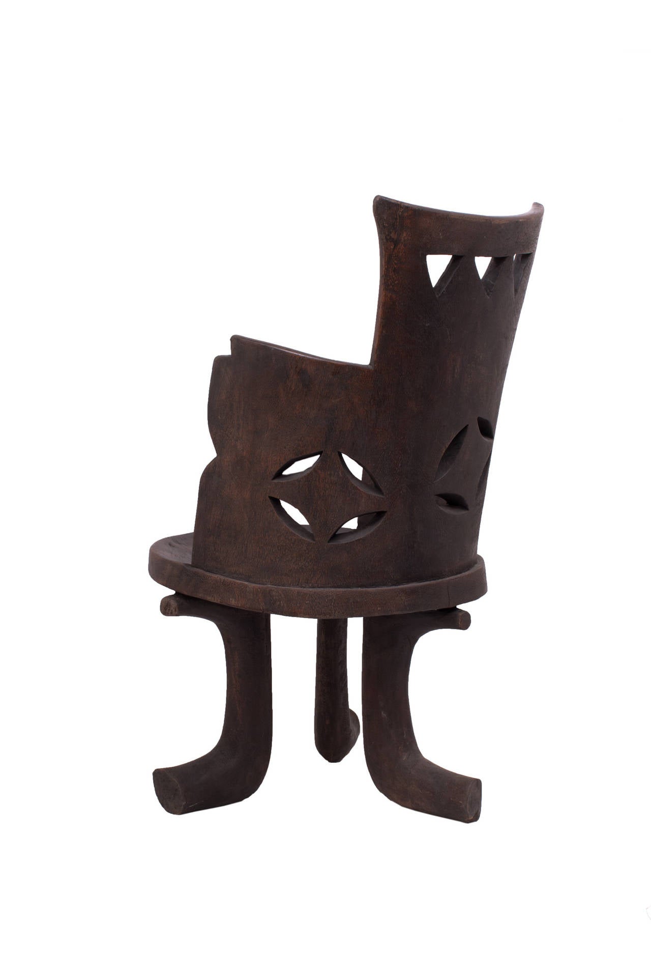 Tribal Traditional Ethiopian Wood Chair