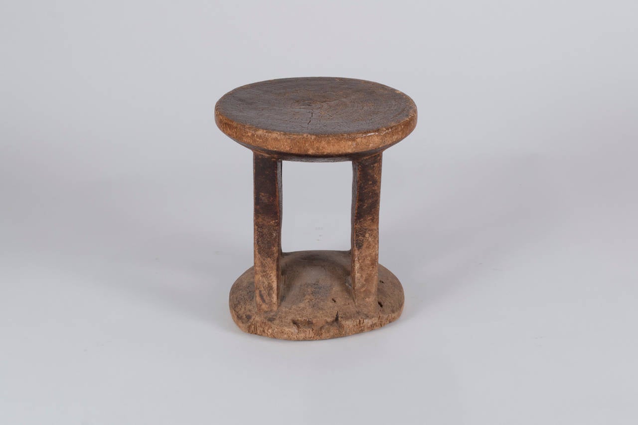 Wood Nigerian Igbo Stool
