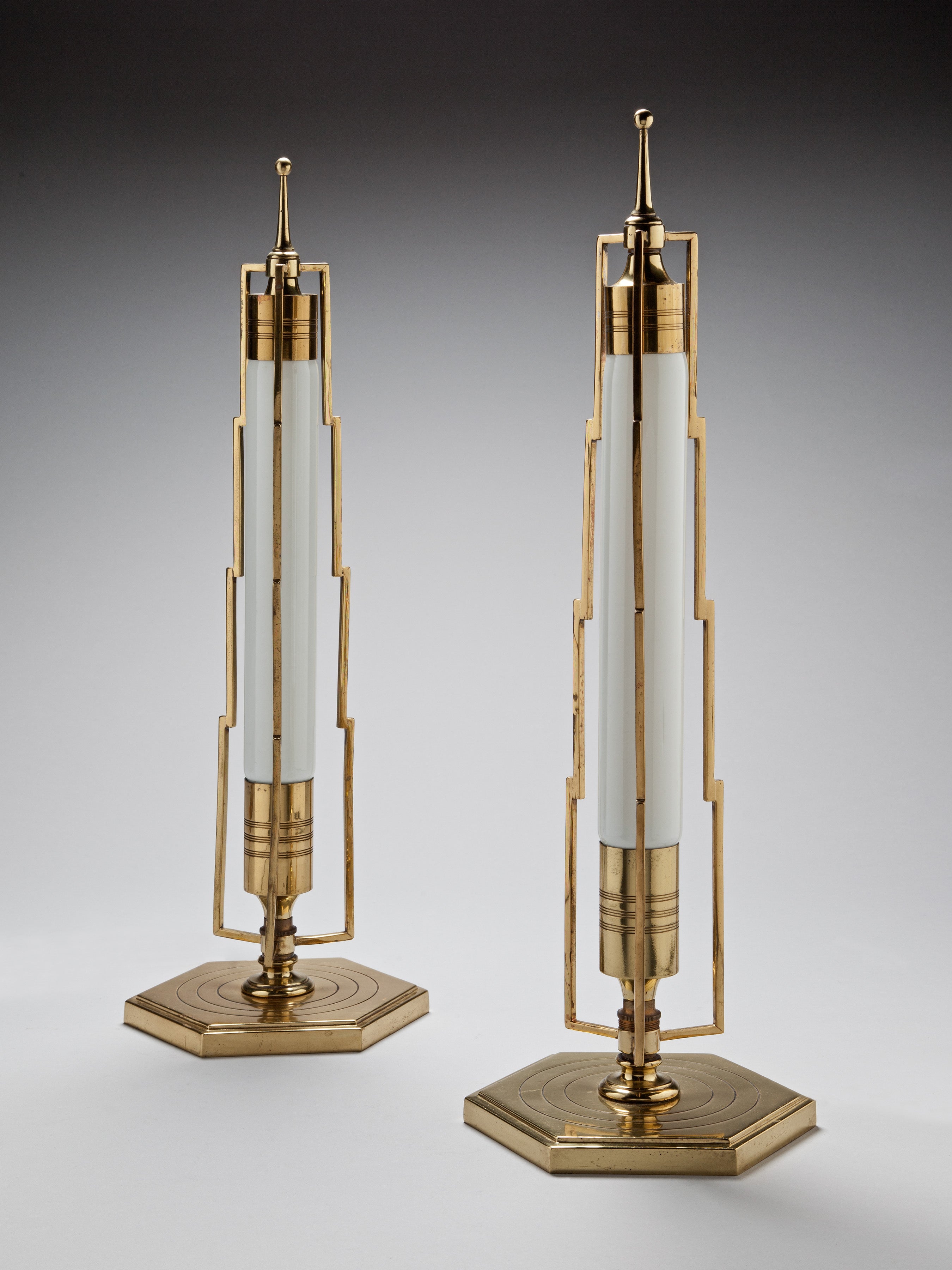 Pair of Art Deco Table Lamps For Sale