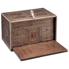 Antique An Indian Sadeli-Ware Box
