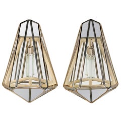 Diamonds are a Girl's Best Friend Sconces by Matali Crasset