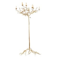 A Bronze Candelabra Tree A Bronze Candelabra Tree