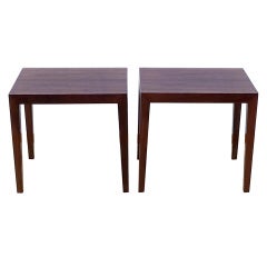 Pair of Danish Side Tables, for Haslev 6