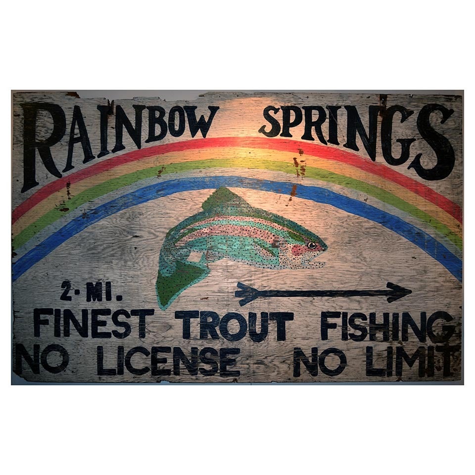 Fishing Hole Sign