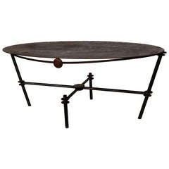 Geometric Steel Coffee Table