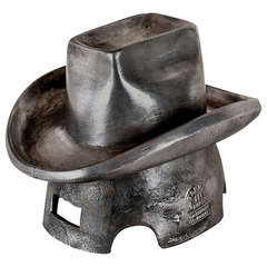 Cast Iron Gentleman's Hat Mold