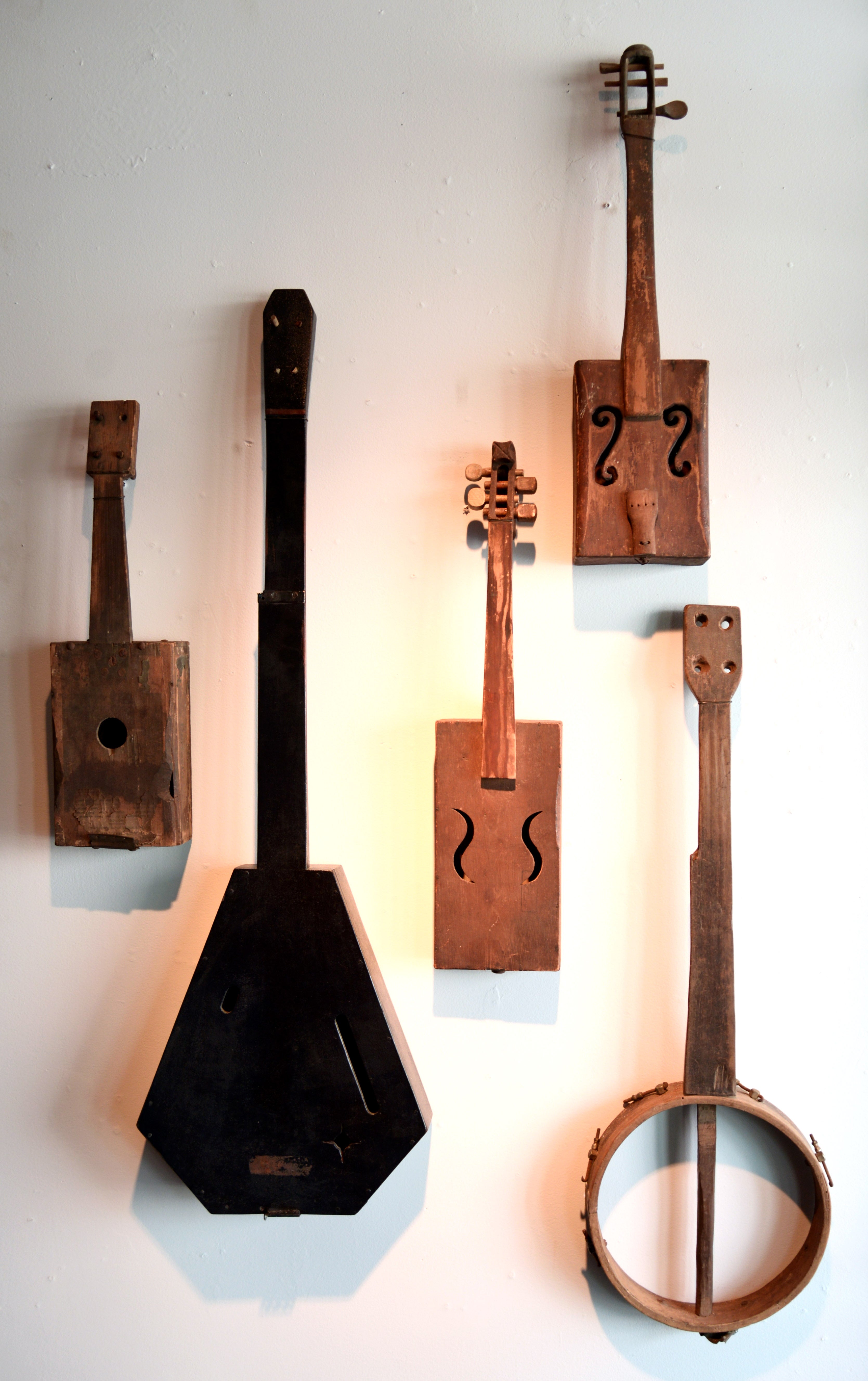 Set of Five Early Stringed Instruments