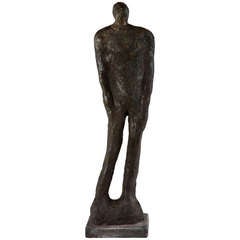 Abstract Standing Man Sculpture