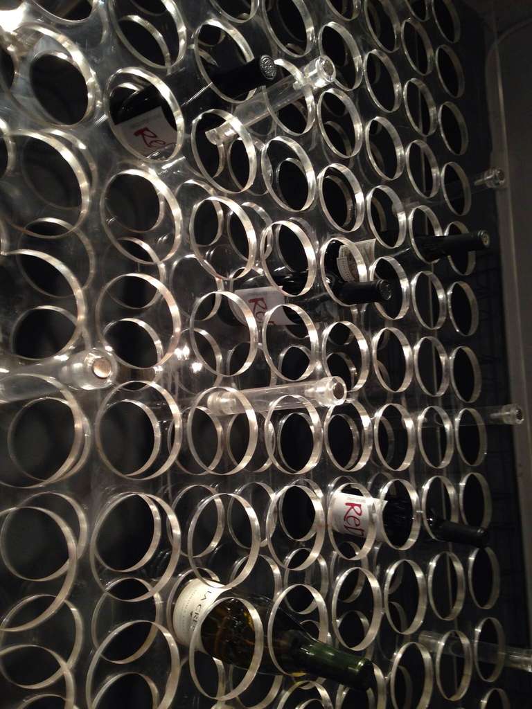 wine rack room divider