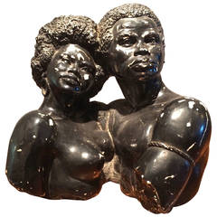 Vintage African American Bust