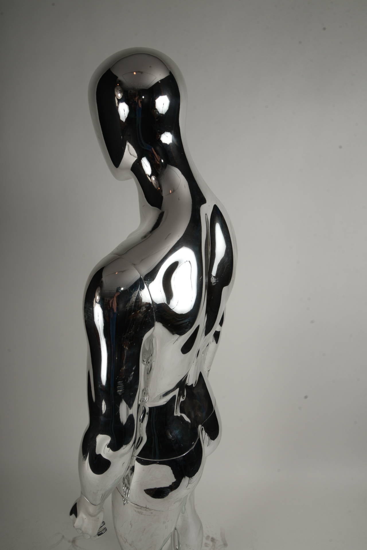 Silvered Silver Mannequin