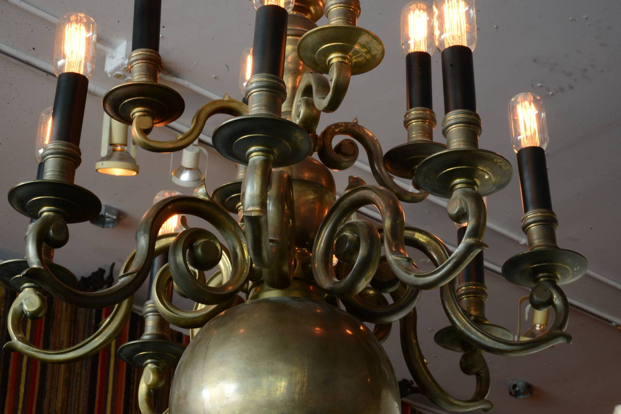 Mid-20th Century Edwardian Chandelier